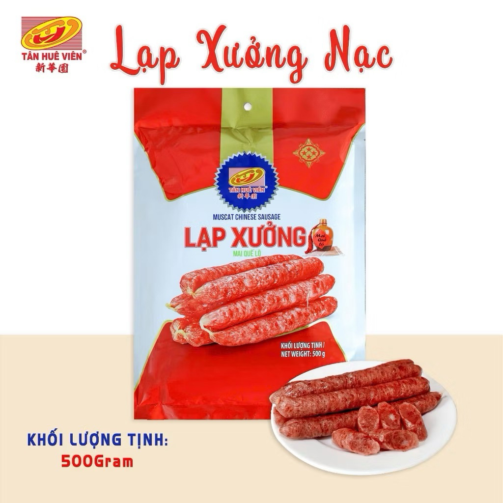 Lạp xưởng nạc 4* Tân Huê Viên (500g)