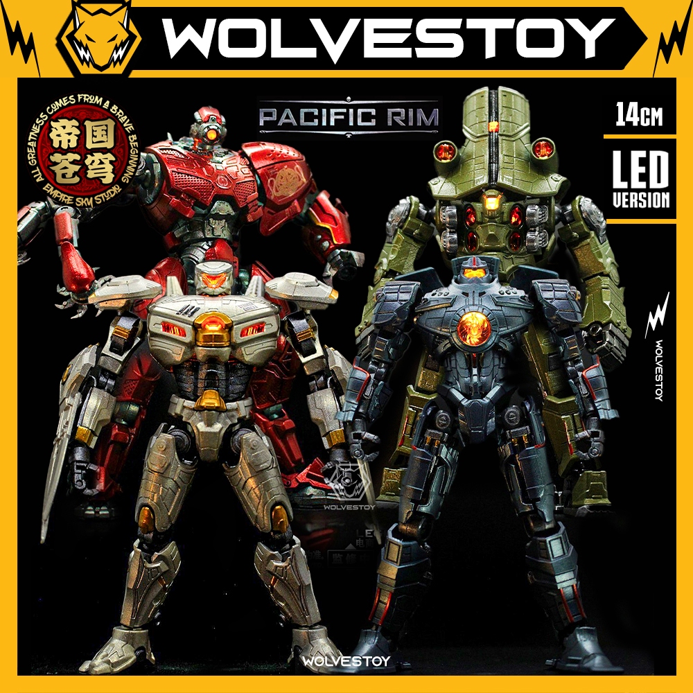 Mô Hình Empire Sky Pacific Rim Set 4 Jeager: Gipsy Danger, Crimson Typhoon, Striker Eureka, Cherno A