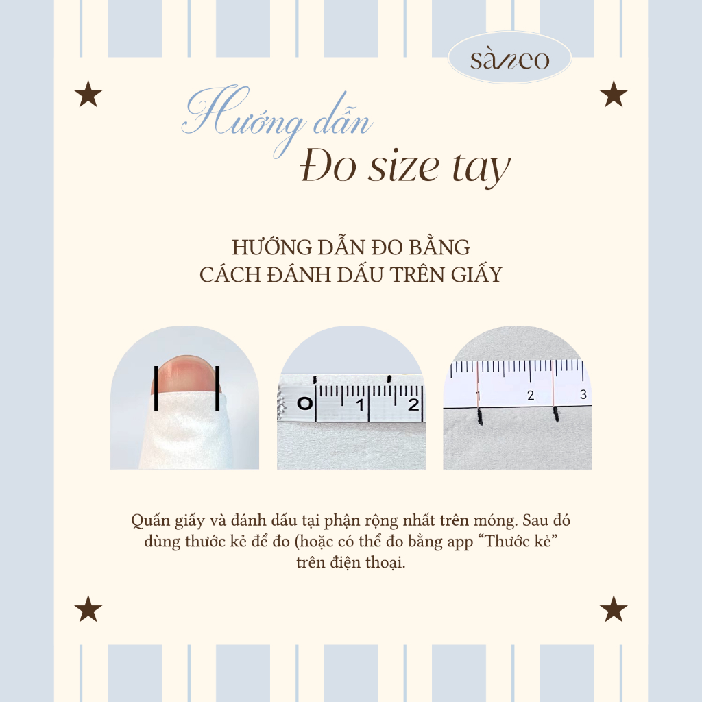 Nailbox chấm bi mắt mèo SÀNEO Nailbox - Móng giả form ngắn màu nâu mocha sang chảnh MM01 | BigBuy360 - bigbuy360.vn