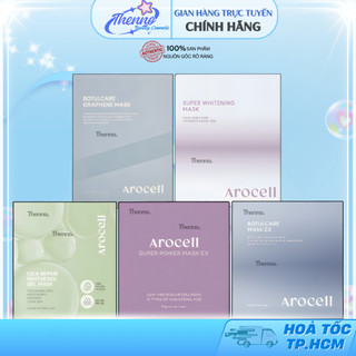  Hộp 4 Miếng Mặt Nạ Thạch & Giấy Arocell Mask Collagen Botox Cica Cấp Ẩm Làm Dịu Phục Hồi Nâng Cơ Ngừa Lão Hóa 
