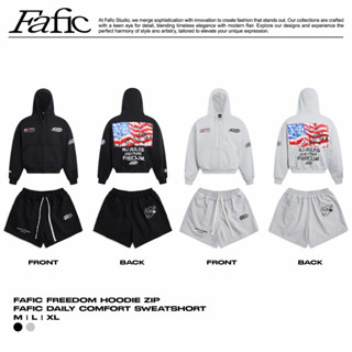  Áo khoác zip dây kéo nỉ Cua FREEDOM không xù chống nắng HOODIE ZIP BIG BOXY FAFIC studio 400gsm NAM NỮ UNISEX 