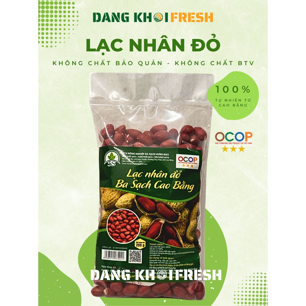 COMBO 1KG Lạc Nhân Đỏ Đậu Phộng Đỏ Lac Sống Hạt To Mẩy Làm Bơ Đậu Phộng Lạc Rang Muối Vừng