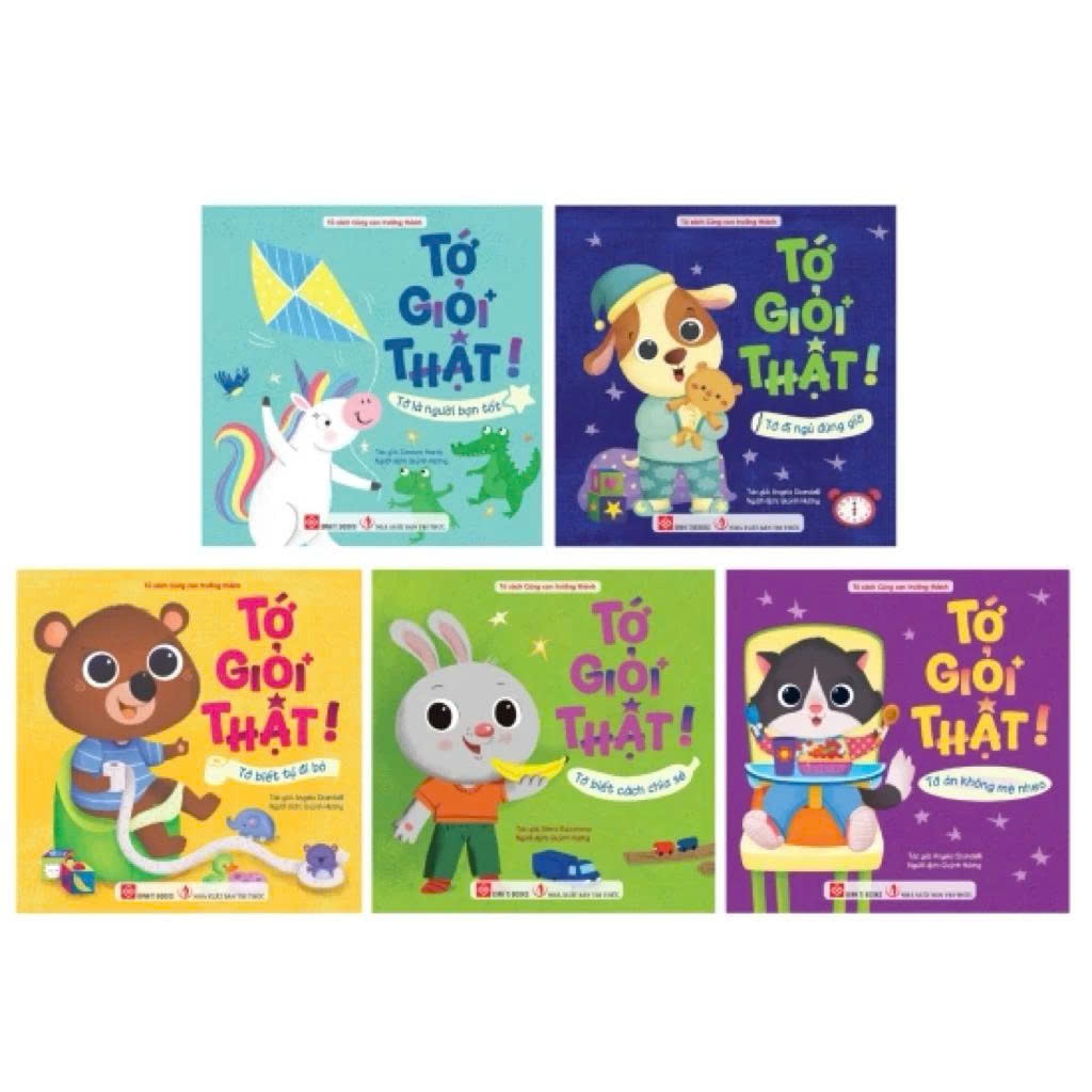 Sách - Tớ giỏi thật (Bộ 5 Cuốn) - Đinh Tị Books
