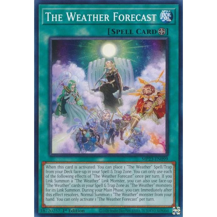 The Weather Forecast - Common TCG - MP23-EN099