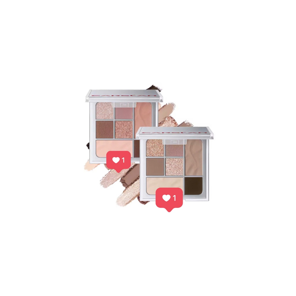 (Có sẵn) Bảng phấn mắt  đa năng Carmen Caslan 7 ô 9g