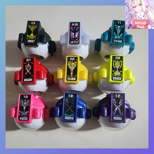 (Có Sẳn) Đồ chơi Eyecon Dx và Eyecon Hiếm danh nhân của series phim Siêu nhân ma Kamen rider Ghost
