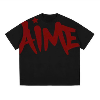 Áo thun tay lỡ unisex form rộng AIMEE, Áo phông nam nữ ulzzang