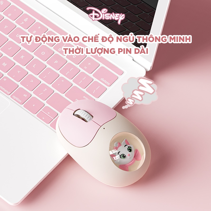 Chuột không dây Bluetooth QS-MS02 Chế độ kép Kết nối ổn định Chống mồ hôi Thoải mái Cảm giác hoa văn dễ thương máy tính | BigBuy360 - bigbuy360.vn