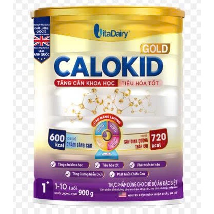 Vitadairy Calokid 1+ cho bé 1-10 tuổi - 900g
