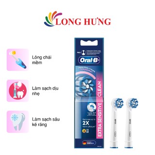 Đầu bàn chải điện Oral-B Extra Sensitive Clean EB60 - Hàng chính hãng