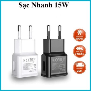  Bộ Sạc Nhanh 15W SS USB - Micro   Type C 