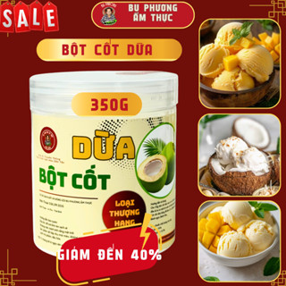 Bột Cốt Dừa Hộp 350G - Thương Hiệu Bu Phương Ẩm Thực  Thơm Ngon Để Làm Bánh Làm Kem 