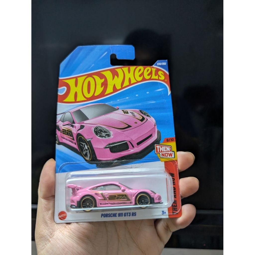 Hot wheels Porsche Carrera 911 GT3 RS hồng