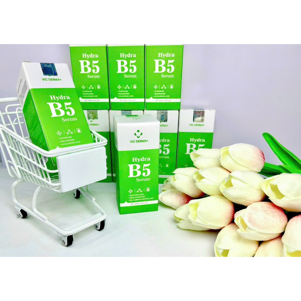 Serum B5 Vicderma-Cấp ẩm,phục hồi,kiềm dầu,giảm mụn