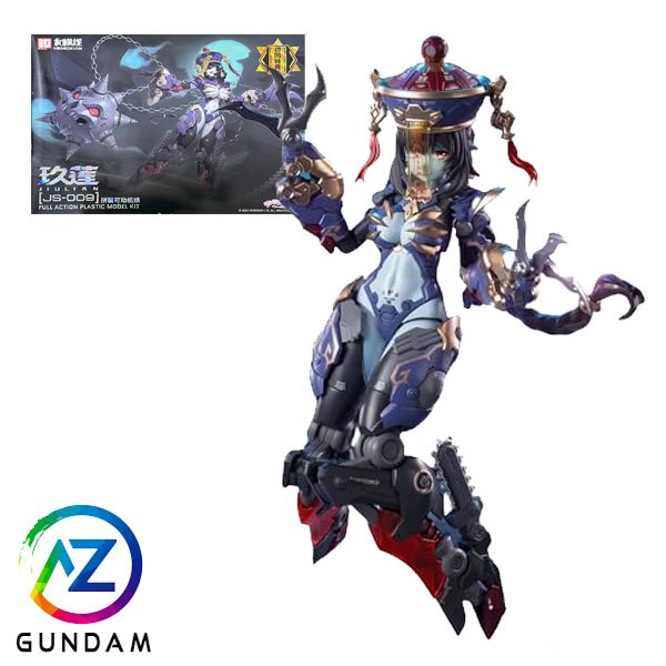 [CÓ SẴN] Mô Hình Lắp Ráp Zombie Girl Jiulian, Tỉ lệ 1/12, Hãng Hemoxian (Hàng đợt 1, tặng body)