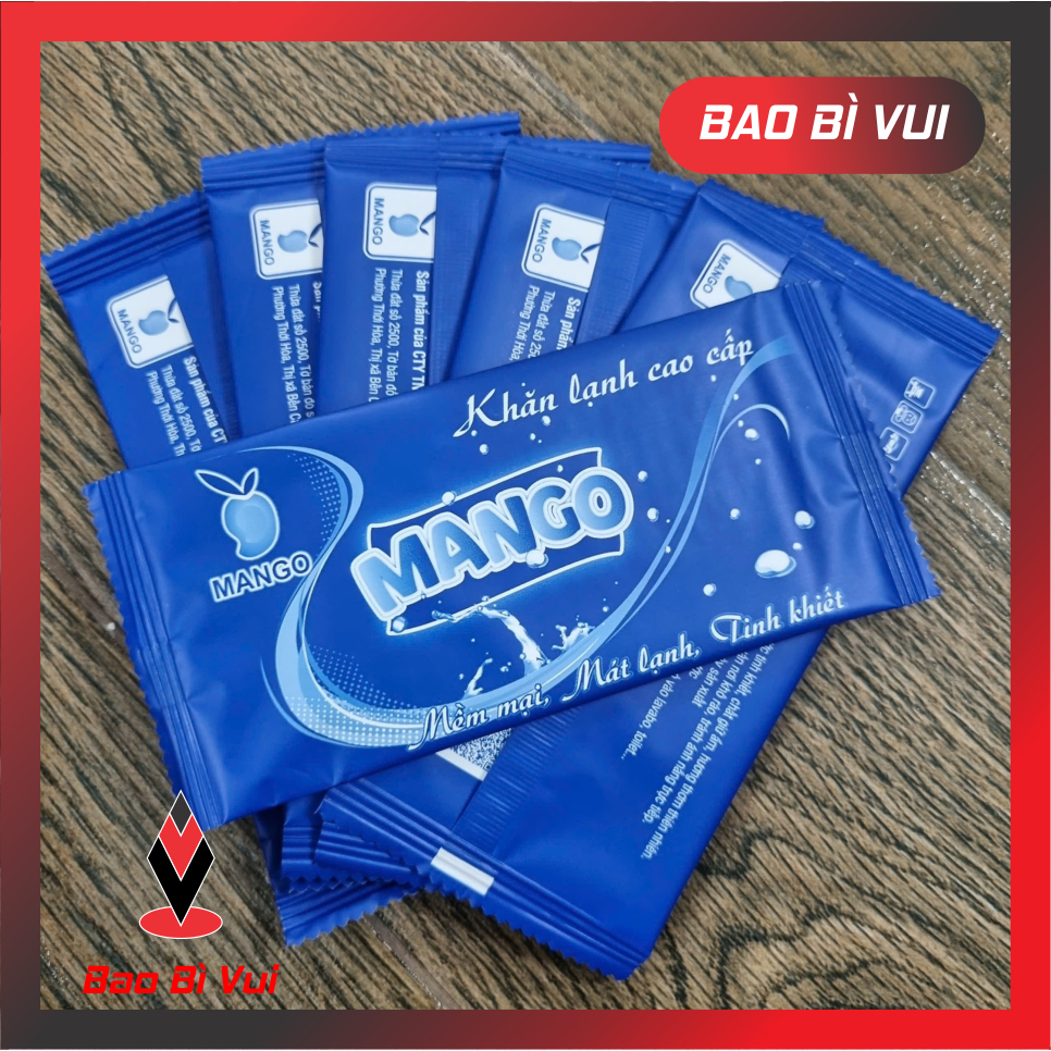 [ 200 cái ]Khăn lạnh cao cấp - BAO BÌ VUI