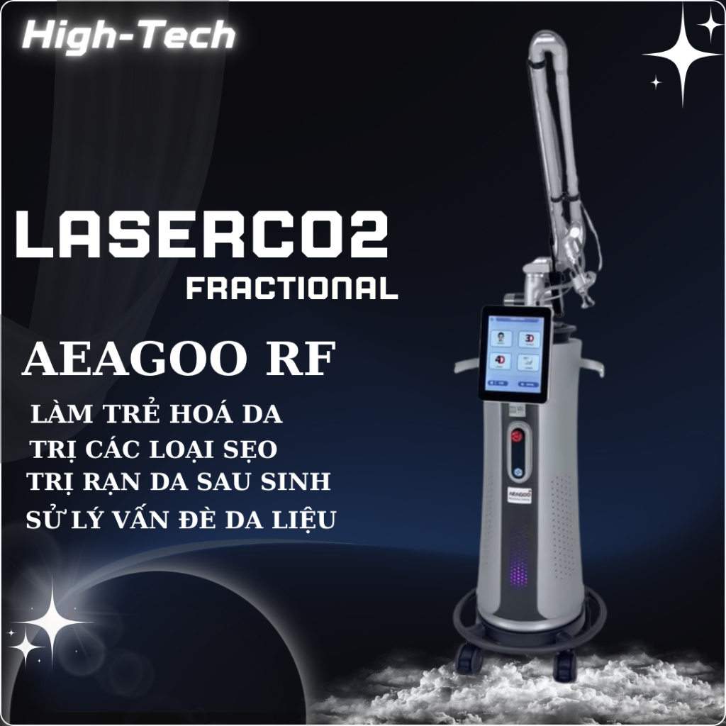 Máy Laser Co2 fractional Máy laser CO2 AEAGOO.