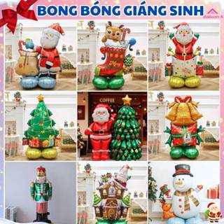  Bong Bóng Trang Trí Noel Giáng Sinh Merry Christmas Nhiều Size 2025 