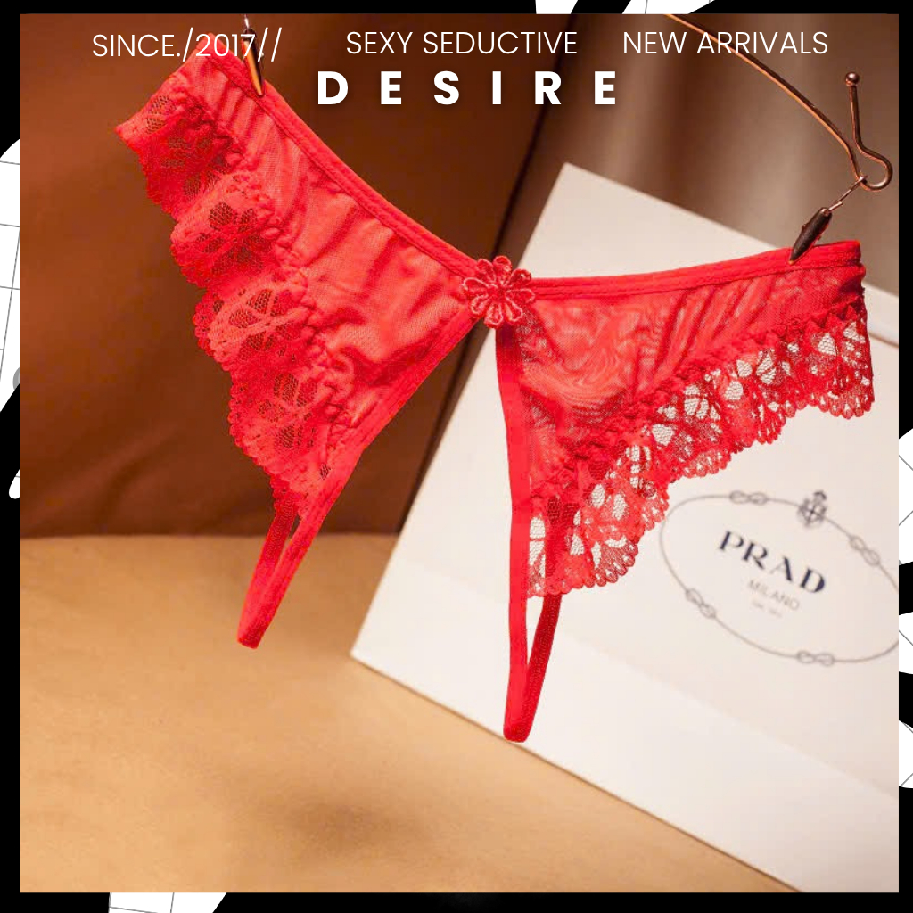 Quần lót ren xuyên thấu lọt khe sexy DESIRE STORE QL-2221