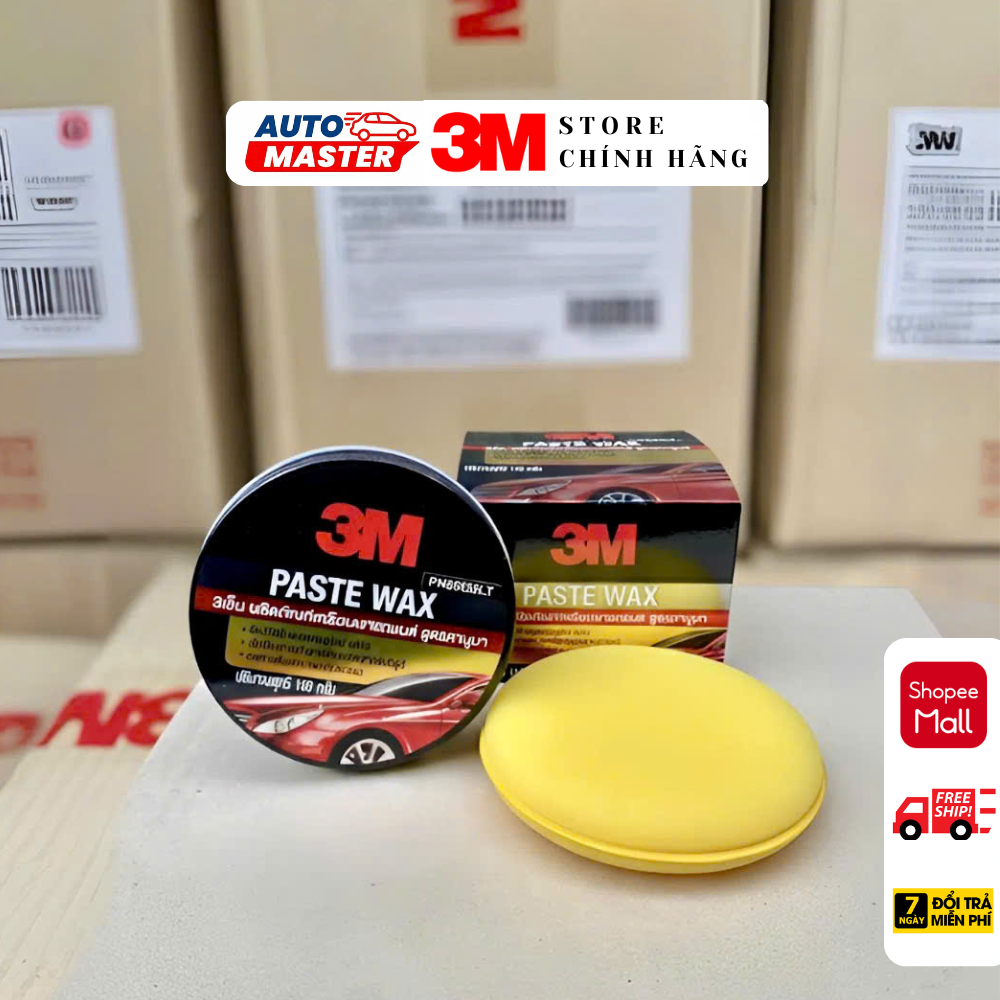 Sáp Dưỡng Bóng Bảo Vệ Sơn Paste Wax 39526LT 150g - 3M Chính Hãng Nhập Thái Lan