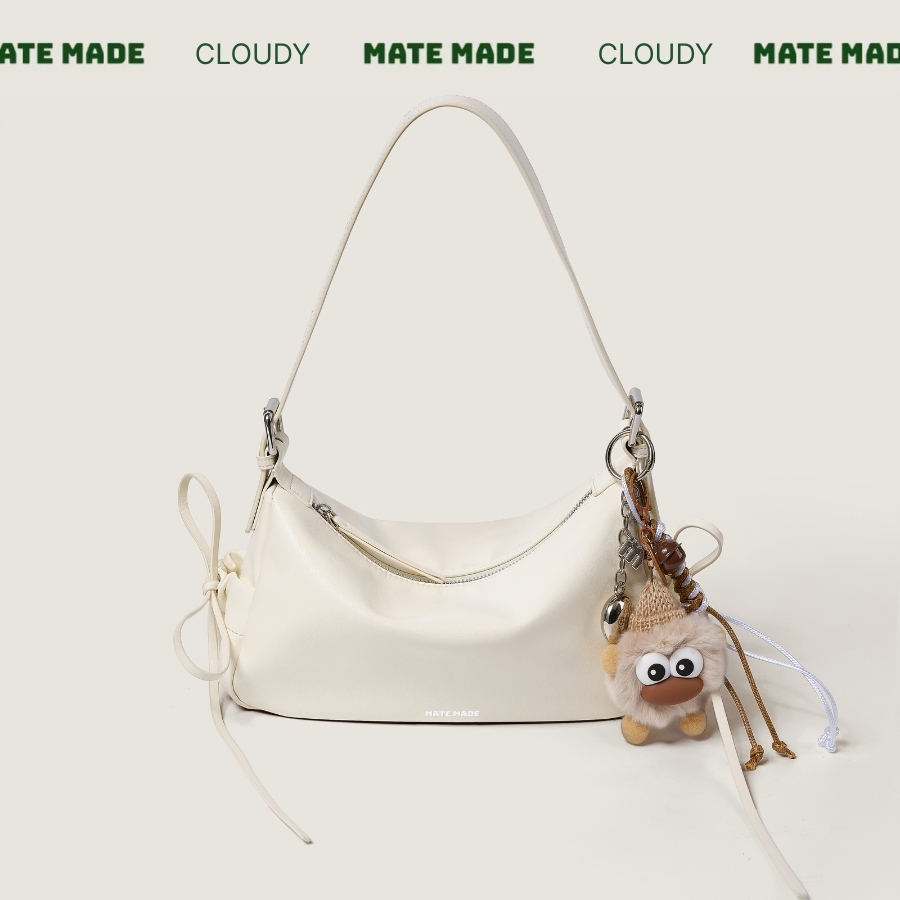 [TÚI LỌ LEM HẠT DẺ] Túi Đeo Vai Cloudy MATE MADE Lọ Lem Da Pu Cao Cấp Size 28 Hợp Đi Làm Đi Chơi Phong Cách Nữ Tính | BigBuy360 - bigbuy360.vn