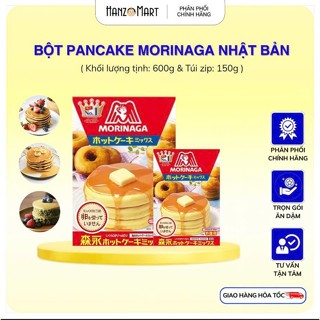  Bột làm bánh Pancake morinaga Nhật Bản cho bé  Bánh rán doremon  