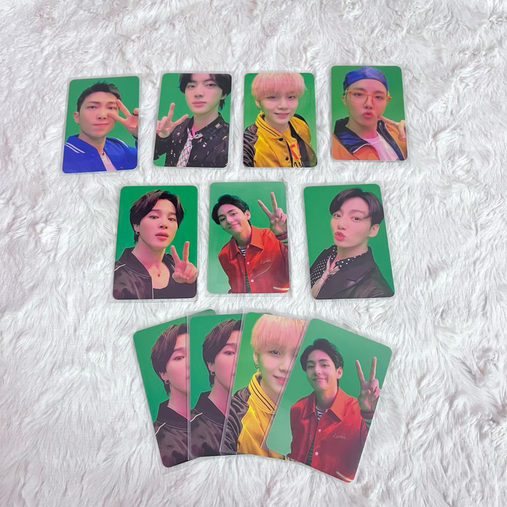 [REP IB MỚI GIAO][Mđdf]Card BTS, Card BTS Dicon Nền Xanh