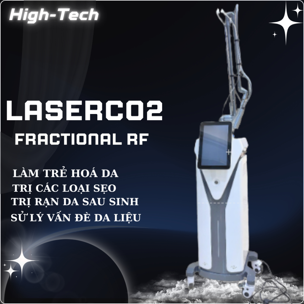 Máy Laser Co2 Fractional  Máy Laser Co2 Fractional RF