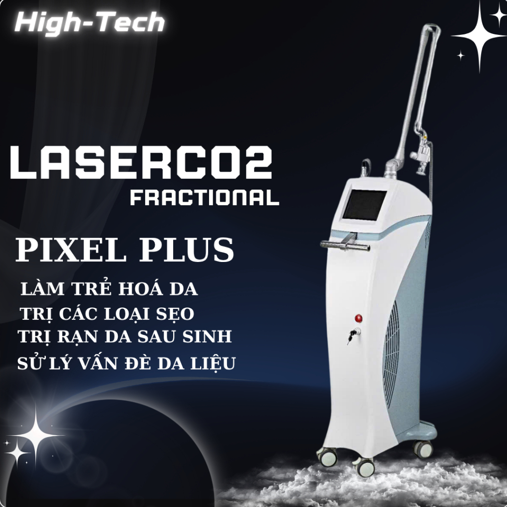 Máy laser co2 Fractional Máy Co2 Fractional laser Máy xoá sẹo laser co2 PixellPlus