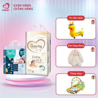   Combo 2 ngày+1 đêm  Tã bỉm quần dán Gooby EXTRA  Premium Hàn Quốc chống tràn hiệu quả đủ size M58 L52 XL48 XXL46 
