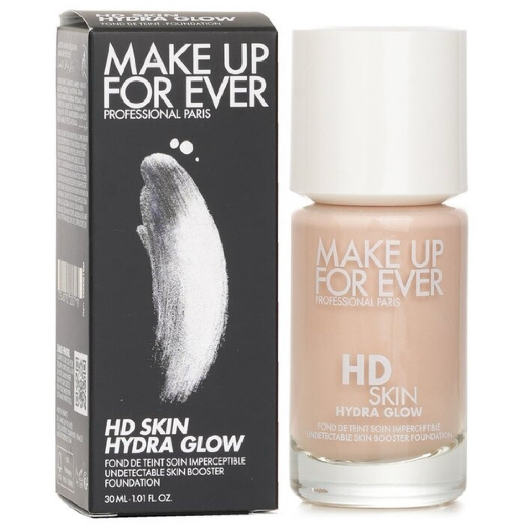 Kem nền Make Up For Ever HD Skin Hydra Glow 1R00 – Nền sáng hồng tự nhiên, căng bóng chuẩn Pháp