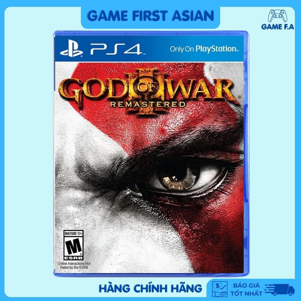 Đĩa Game Ps4 God Of War 3 Remastered