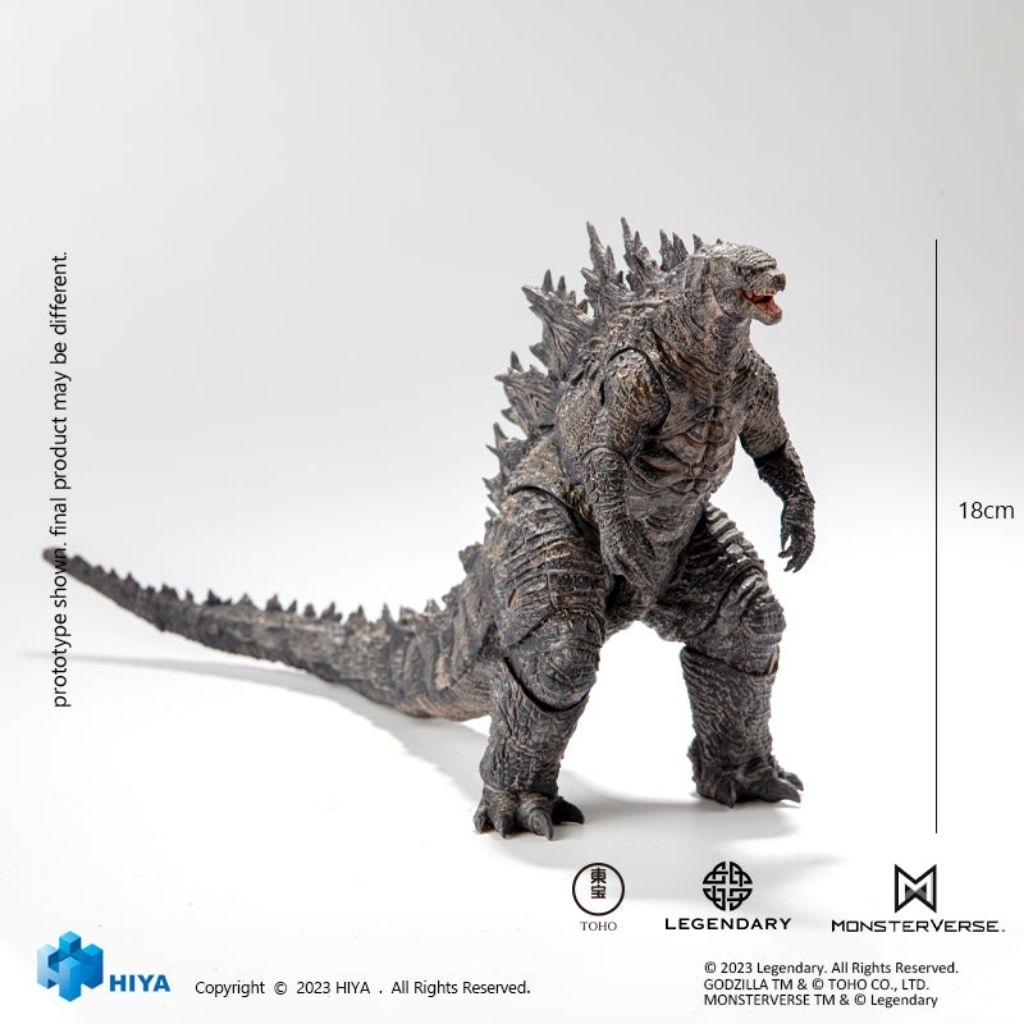 Mô hình đồ chơi quái vật Godzilla 2019. hãng Hiya Toys.