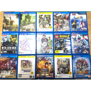 Băng game Ps Vita tổng hợp - Game Full Box và in bìa lại - Băng chính hãng
