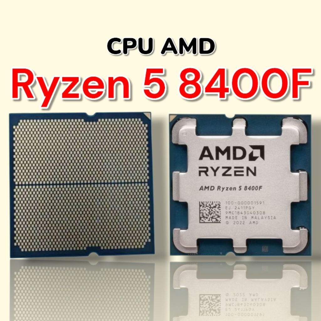 CPU AMD Ryzen 5 8400F - Rẻ Nhất Sàn - 6 Nhân 12 Luồng - Tray - Likenew - BH 01 Tháng