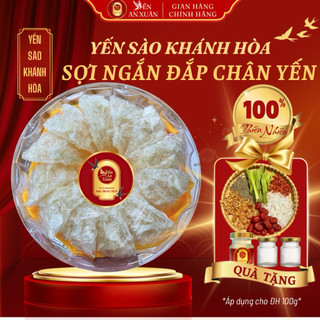  Tổ Yến Tinh Chế Sợi Ngắn Đắp Chân Yến  Kèm Đồ Chưng  - NHA TRANG NEST - X.SN 
