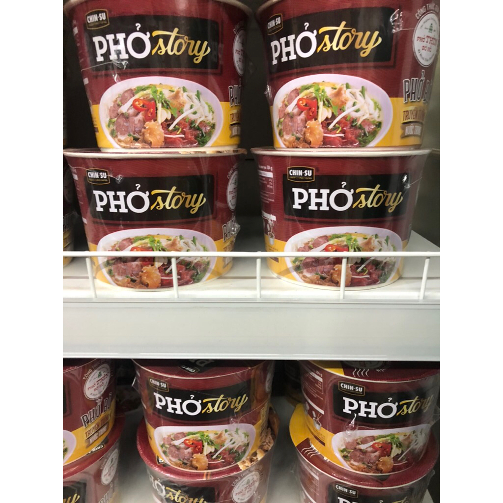 5 tô phở story chinsu thịt thật