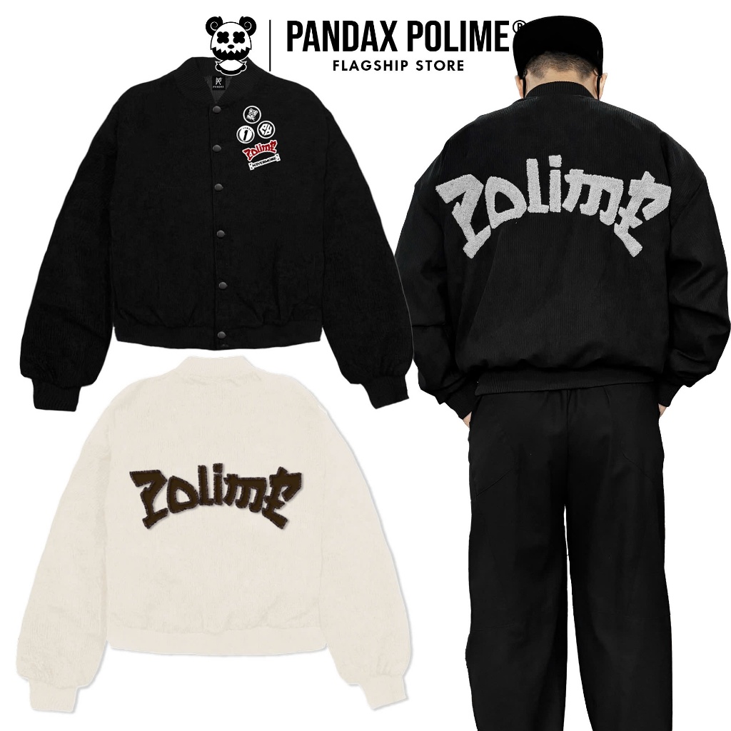 Áo khoác varsity nhung tăm bomber nam nữ choàng dạ local brand form rộng bóng chày  px pandax polime