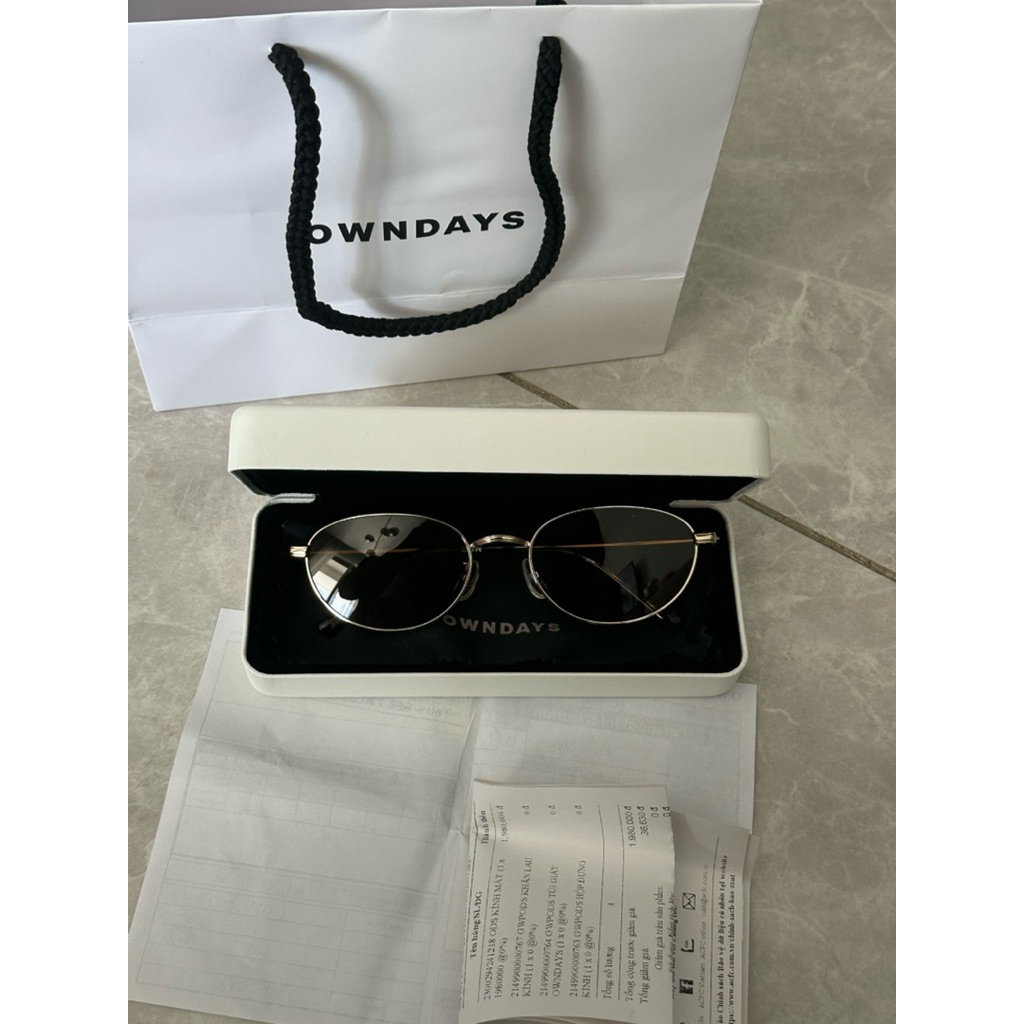 kính Owndays [ nguyên bill x giấy bảo hành ]