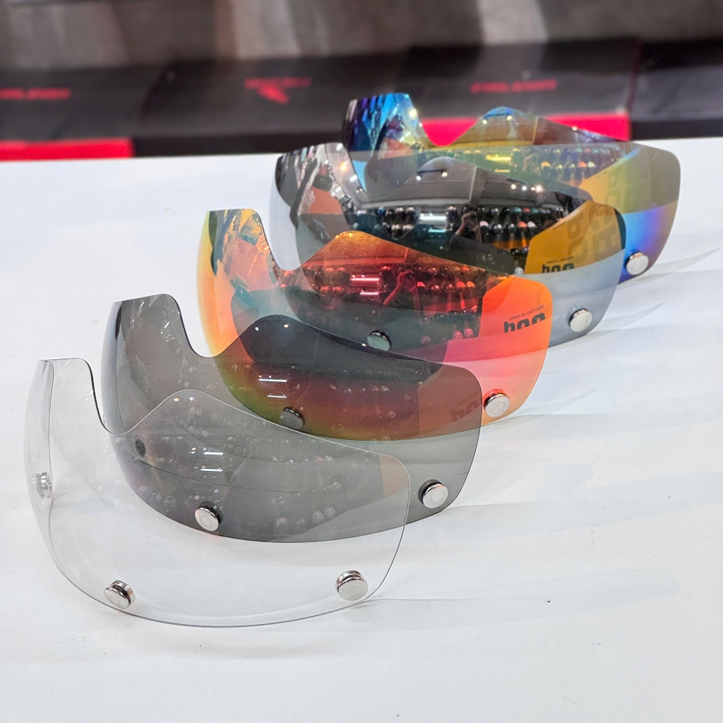 Kính Thay Thế Nón POC P01, P05, P10, City, POC Falcon – Phụ Kiện Nam Châm Hút Cực Chắc