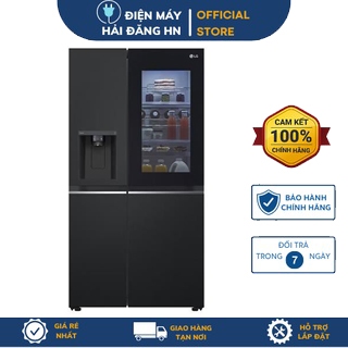 Tủ lạnh LG Inverter 635 lít Side By Side InstaView GR-G257BL - Hàng chính hãng