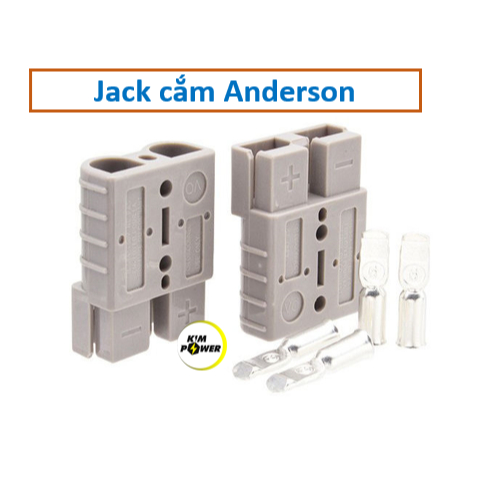 Jack cắm Anderson tải cao chống ngược cực 600V 50A 80A 120A 175A 350A