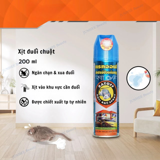 [ JUNHEE AUTH ] Bình xịt đuổi chuột RAT OFF Thái Lan