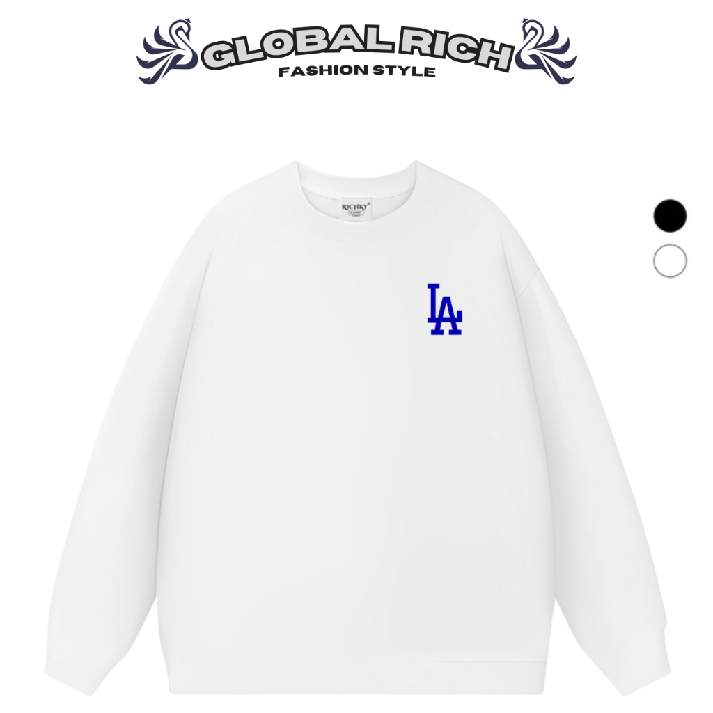 Áo Sweater Global Rich Premium Nỉ Ny Mlb La