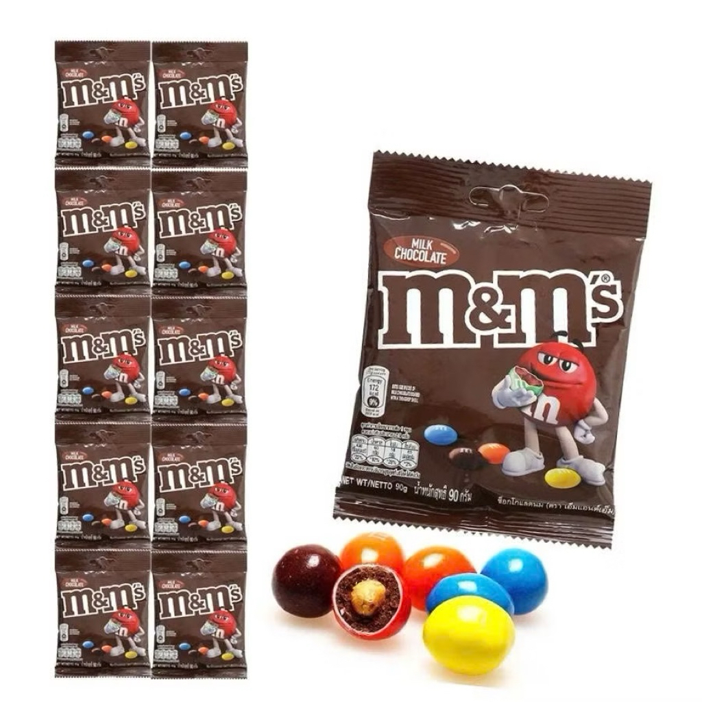 COMBO 5 GÓI KẸO SOCOLA M&M’s 14,5G, SOCOLA SỮA M&M,MILK CHOCOLATE M&M