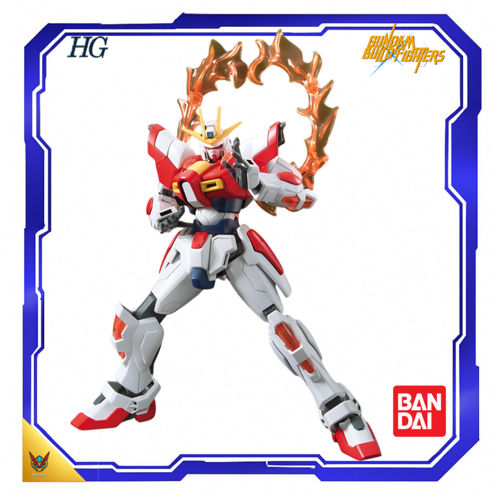 Bandai HGBF 1/144 Build Burning Gundam