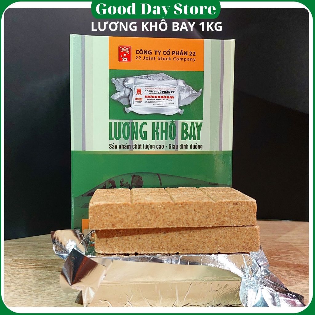Lương Khô BAY 1Kg Dùng Để Ăn Sáng,Ăn Bữa Phụ,Ăn Trước Khi Vận Động