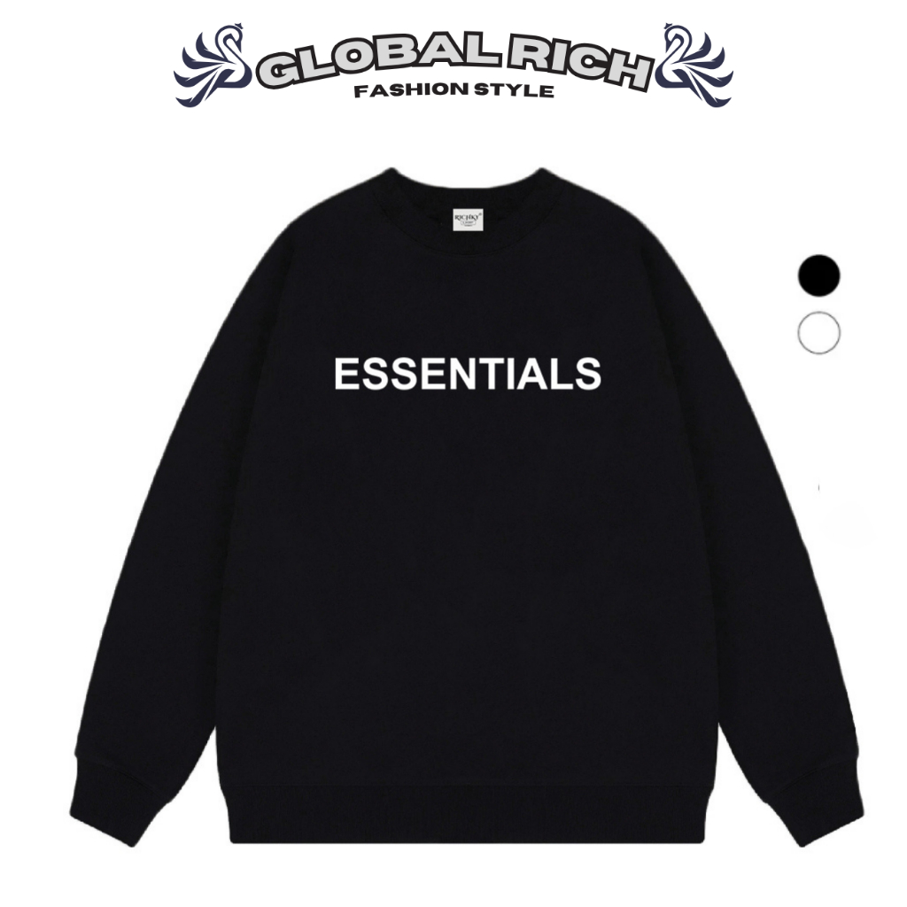 Áo Sweater Global Rich Premium Nỉ Essentials