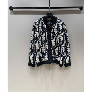  Hight Quality  Hàng Có Sẵn!! Áo Khoác Len Cardigan D100 1ogo Seahorse - Họa Tiết Dệt Kim Đen Tinh Tế Nam Nữ 