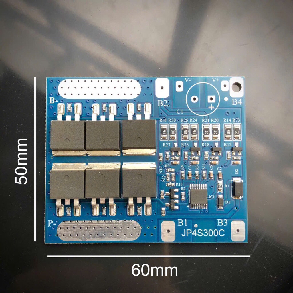 Mạch BMS Acquy xe máy LifePO4 4S 500A